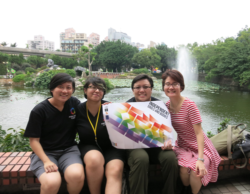 sayoni at ilga-asia conference